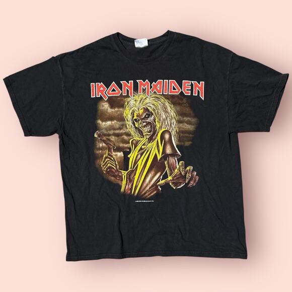 Iron Maiden Killers Tour Vintage 2003 XL T-Shirt Graphic Tee Men’s Y2K - Picture 1 of 4